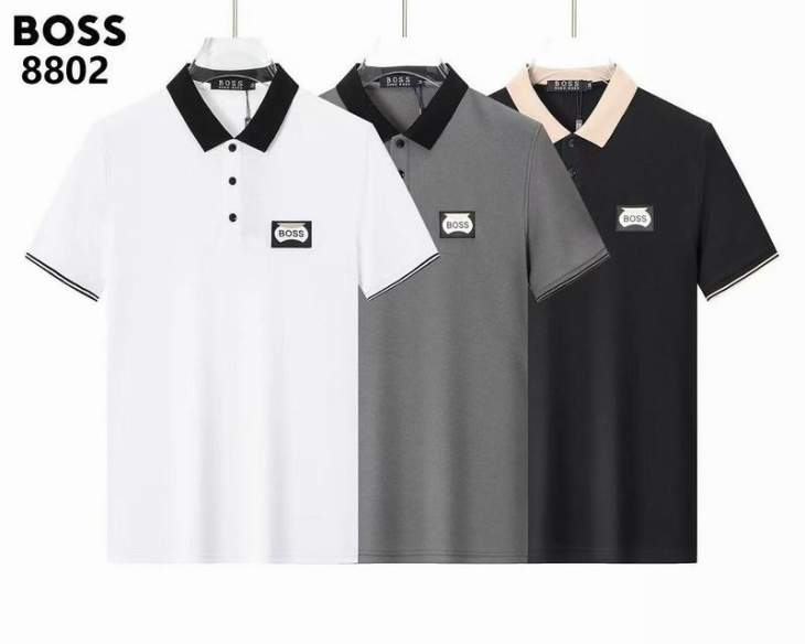 Picture of Hugo Boss Polo Shirts Short _SKUBossM-3XL8qx880227068